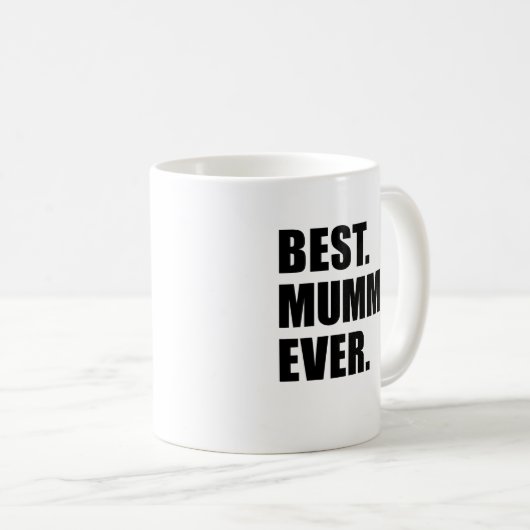 Beste Mummu überhaupt Tasse (VorderseiteRechts)