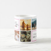 Beste Mutter aller Erinnerungen Foto Collage Kaffeetasse (Mittel)