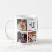 Beste Mutter aller Erinnerungen Foto Collage Kaffeetasse (Links)