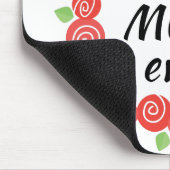 Beste Mutter aller rote Rosen im Frühjahr Mousepad (Ecke)