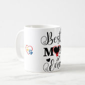 Beste Mutter aller Tasse (Vorderseite Links)