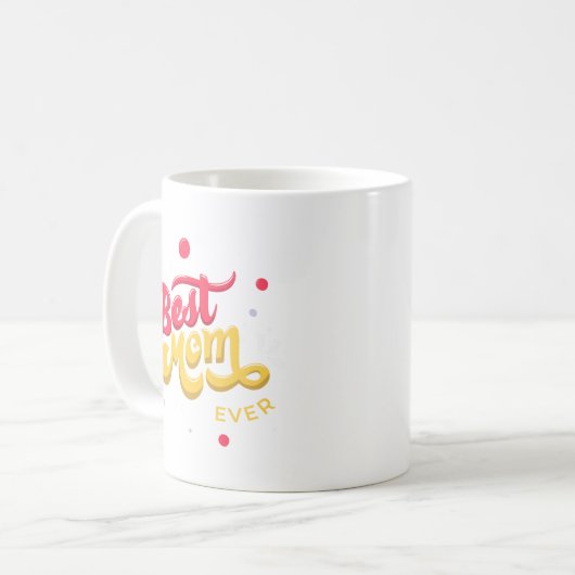 Beste Mutter aller Tasse (Vorderseite Links)