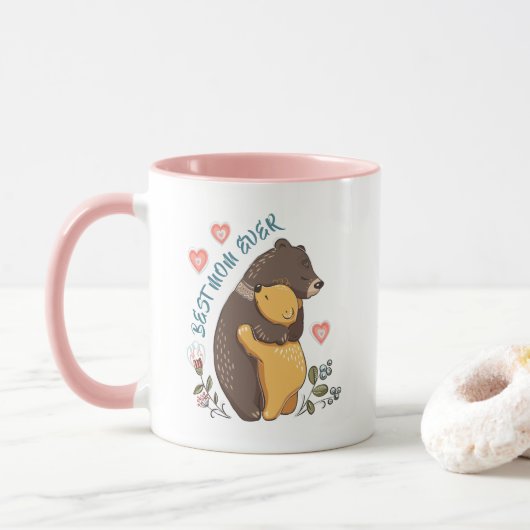 Beste Mutter aller Tasse, Muttergeschenk für Mama Tasse (Mit Donut)