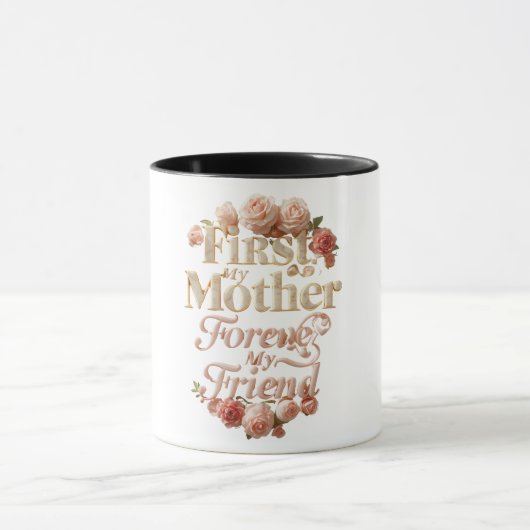Beste Mutter Aller Zeiten 3D-Herz-Design | Geschen Tasse (Zentrum)