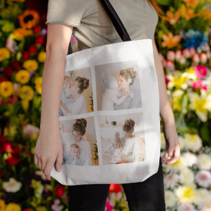 Beste Mutter Aller Zeiten 4 Foto-Collage Personali Tasche