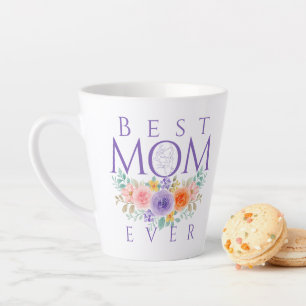Beste Mutter Aller Zeiten Blumen, Muttertag Zitat Milchtasse
