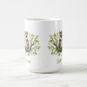 Beste-Mutter-aller-Zeiten-Eulen-Illustration Kaffeetasse (Mittel)