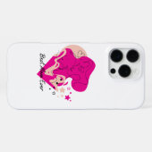 Beste Mutter Aller Zeiten Farbdesign iPhone Hülle (Rückseite (Horizontal))
