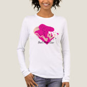 Beste Mutter Aller Zeiten Farbdesign Tri-Blend Shirt (Vorderseite)