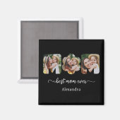 Beste Mutter Aller Zeiten Foto Collage Geschenk fü Magnet (Vorderseite/Rückseite)