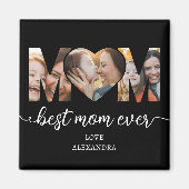 Beste Mutter Aller Zeiten Foto Collage Geschenk fü Magnet (Vorne)