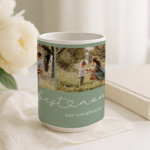 Beste Mutter Aller Zeiten Foto-Collage Kaffeetasse