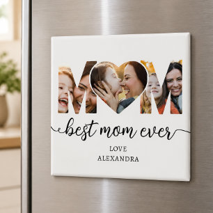 Beste Mutter Aller Zeiten Foto Collage Mutters Ges Magnet