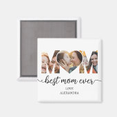 Beste Mutter Aller Zeiten Foto Collage Mutters Ges Magnet (Vorderseite/Rückseite)