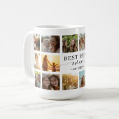 Beste Mutter Aller Zeiten Foto-Collage-Tasse Gesch Kaffeetasse (Vorderseite Links)