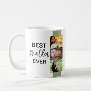 Beste Mutter Aller Zeiten Foto-Vorlage Modern Kaffeetasse