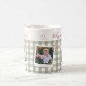 Beste Mutter Aller Zeiten Fotocollage Kaffeetasse (Mittel)