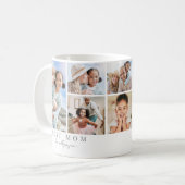 Beste-Mutter-aller-Zeiten-Fotocollage Kaffeetasse (Vorderseite Links)
