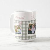 Beste Mutter Aller Zeiten Fotocollage Kaffeetasse (Vorderseite Links)