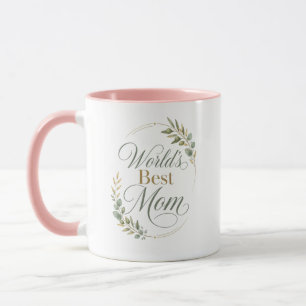 Beste Mutter Aller Zeiten Geburtstags-Botanisches Tasse
