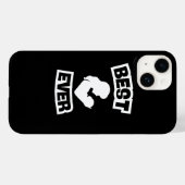Beste-Mutter-aller-Zeiten-Geschenk – Rosa Silhouet Case-Mate iPhone Hülle (Rückseite (Horizontal))
