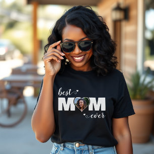 Beste Mutter Aller Zeiten Herz Foto Muttertag T-Shirt