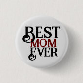 Beste Mutter aller Zeiten, Mama Mutter mama einfac Button (Vorderseite)