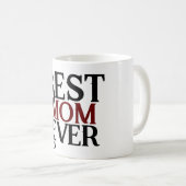 Beste Mutter aller Zeiten, Mama Mutter mama einfac Kaffeetasse (VorderseiteRechts)