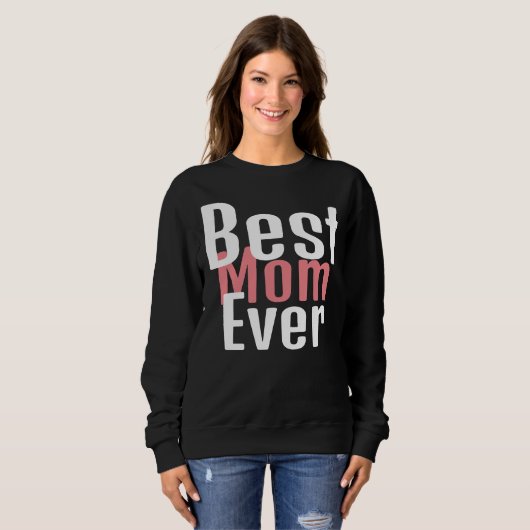 Beste Mutter aller Zeiten, Mama Mutter mama einfac Sweatshirt (Vorne ganz)