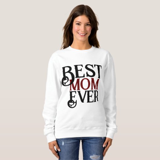 Beste Mutter aller Zeiten, Mama Mutter mama einfac Sweatshirt (Vorne ganz)