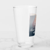 Beste Mutter aller Zeiten mit rosa Rose Glas (Rechts)