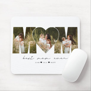 Beste Mutter Aller Zeiten Modernes Fotocollage-Ges Mousepad