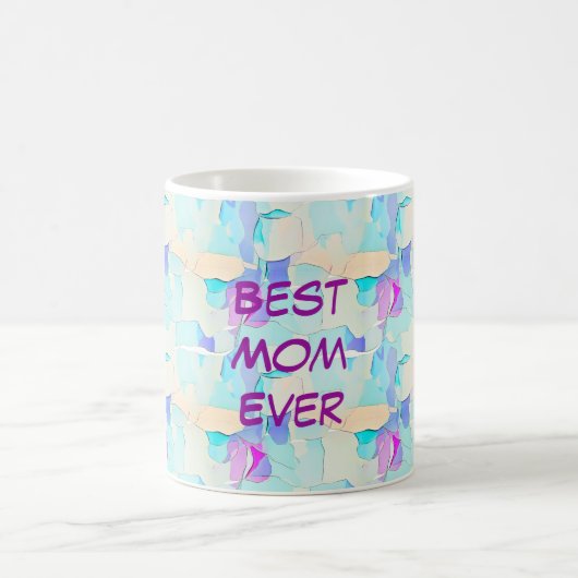 Beste-Mutter-aller-Zeiten-Mosaik Kaffeetasse (Mittel)