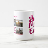 Beste Mutter Aller Zeiten Mutter Foto Collage Kaffeetasse (Mittel)