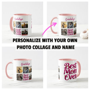 Beste Mutter Aller Zeiten Mutter Foto Collage Kaffeetasse
