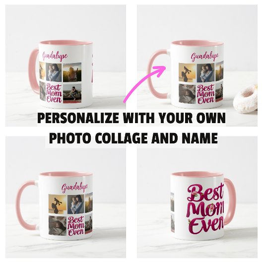 Beste Mutter Aller Zeiten Mutter Foto Collage Kaffeetasse