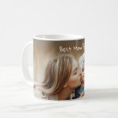 Beste Mutter Aller Zeiten Muttertag Benutzerfoto Kaffeetasse (Vorderseite Links)