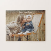 Beste Mutter Aller Zeiten Muttertag Benutzerfoto Puzzle (Horizontal)