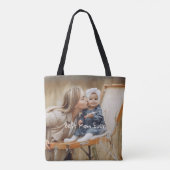 Beste Mutter Aller Zeiten Muttertag Benutzerfoto Tasche (Rückseite)