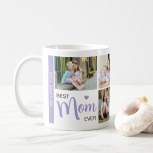 Beste Mutter Aller Zeiten Muttertags-Fotocollage L Kaffeetasse
