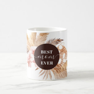Beste Mutter Aller Zeiten Pampas Gras Schriftzug M Kaffeetasse
