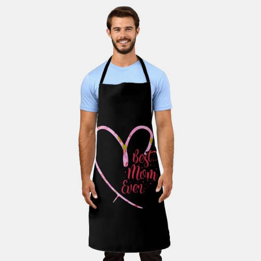 Beste Mutter aller Zeiten Schürze für All-Over-Pri (Getragen)