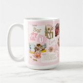 Beste Mutter Aller Zeiten Scrapbook Foto Collage G Kaffeetasse (Links)
