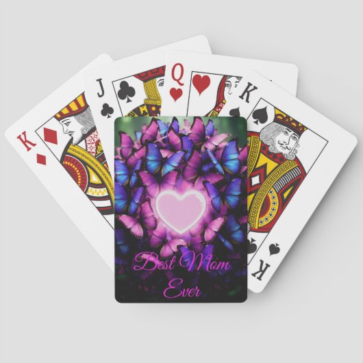 Beste Mutter Aller Zeiten Spielkarten (Rückseite)