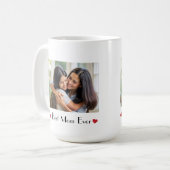 Beste-Mutter-aller-Zeiten-Tasse Geschenk | Geschen Kaffeetasse (Vorderseite Links)