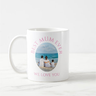Beste Mutter aller Zeiten Tasse mit Foto Modern Ei