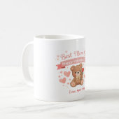 Beste-Mutter-aller-Zeiten-Valentinstag-Herz-Postka Kaffeetasse (Vorderseite Links)