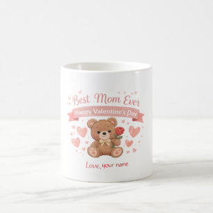 Beste-Mutter-aller-Zeiten-Valentinstag-Herz-Postka Kaffeetasse