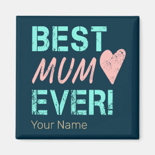 Beste Mutter Aller Zeiten Vintage-Mutter-Herz für Magnet
