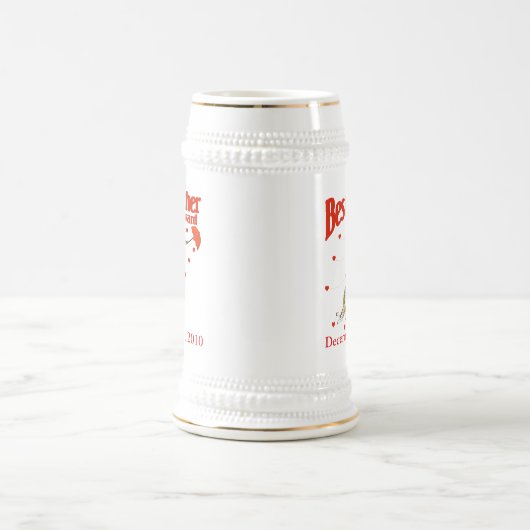 Beste Mutter-Award Bierglas (Mittel)